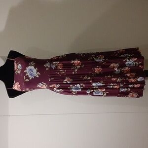 Xhilaration floral spaghetti strap dress